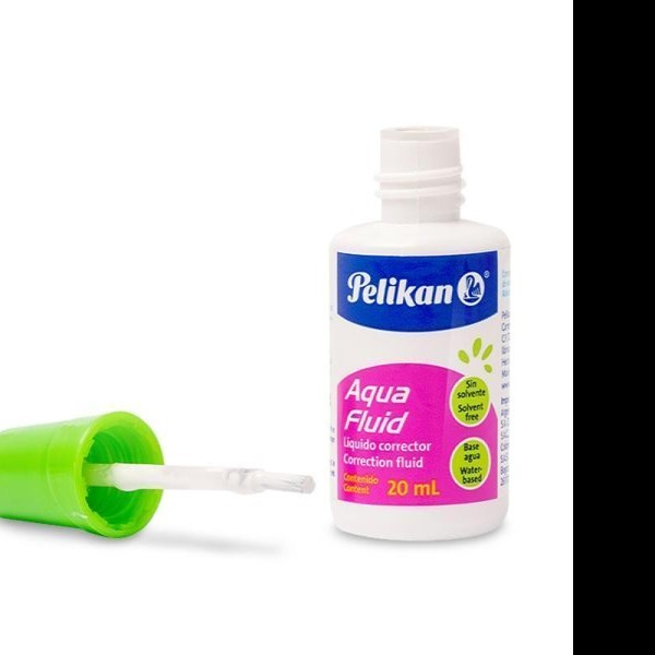 CORRECTOR BOTELLA AQUA FLUID 20 ML PELIKAN E10 C180